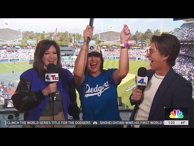 ⁣Live: Watch the Dodgers World Series victory parade