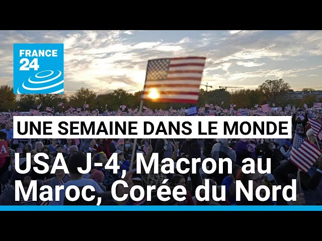 ⁣Présidentielle américaine J-4, Visite d'Emmanuel Macron au Maroc et soldats nord-coréens en Ukr