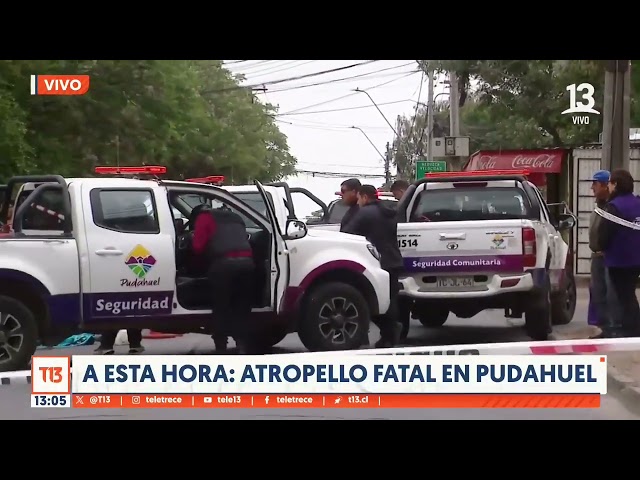 ⁣Fatal atropello en Pudahuel: Mujer iba en bicicleta