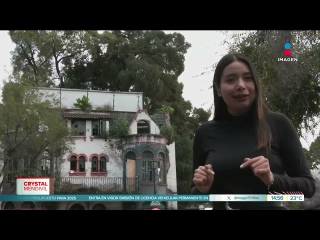 ⁣¿Conocías la casa embrujada de La Roma? | Noticias con Crystal Mendivil