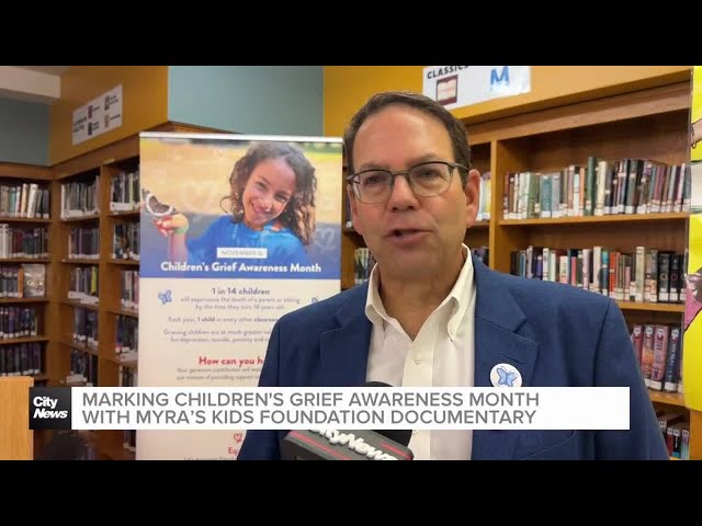 ⁣Marking Children's Grief Awareness Month with Montreal foundation