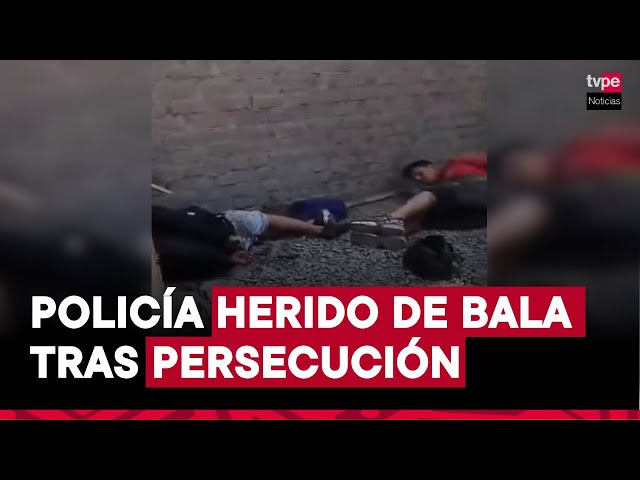 ⁣Puente Piedra: sujetos dispararon contra policías para evitar ser detenidos