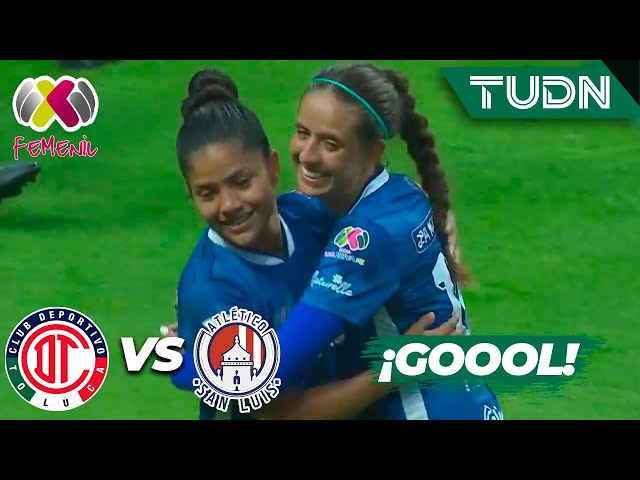 ⁣¡GOLAZO y doblete de Román! | Toluca 2-0 Atl San Luis | Liga Mx Femenil AP2024-J17 | TUDN