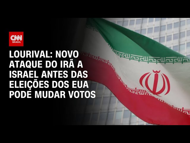 ⁣Lourival: Novo ataque do Irã a Israel antes das eleições dos EUA pode mudar votos | CNN PrimeTime