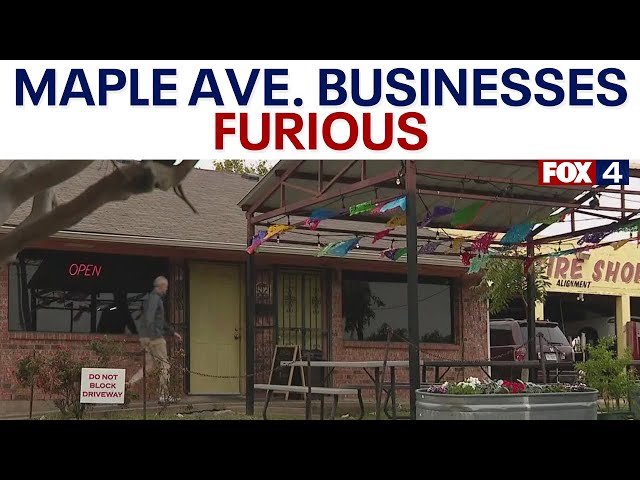 ⁣Plan to reduce Maple Avenue to 2 lanes has business owners, residents at odds