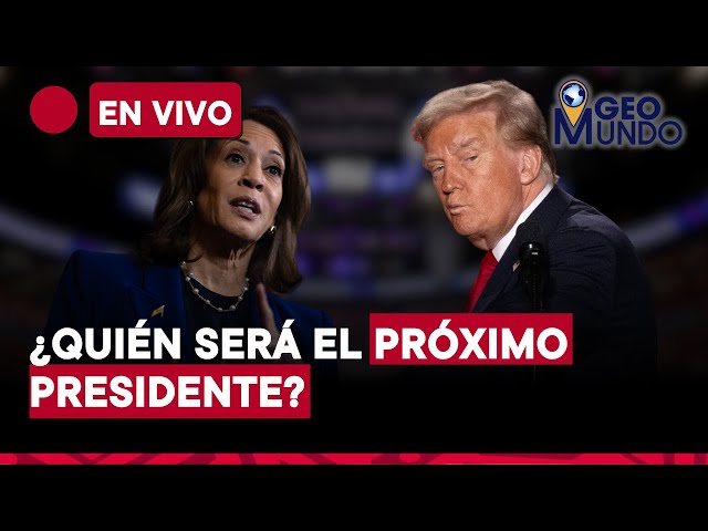 ⁣Elecciones en EE.UU. en recta final: encuestas señalan empate entre Trump y Harris | Geomundo