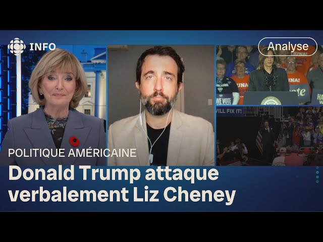 ⁣Propos violents envers Liz Cheney, la rhétorique de Donald Trump va-t-elle trop loin? | 24•60