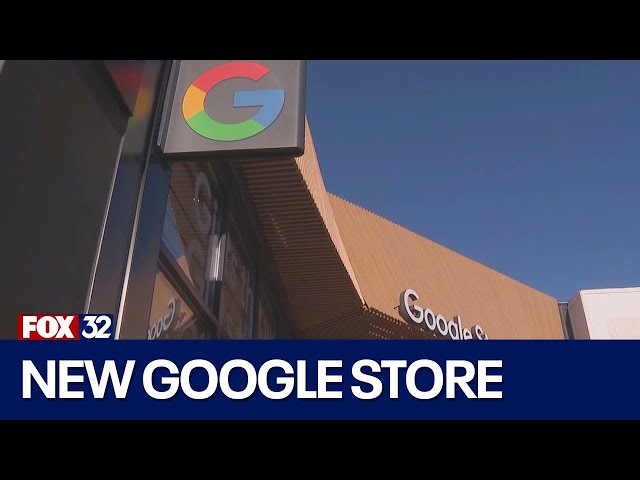 ⁣New Google store opens in Chicago suburb