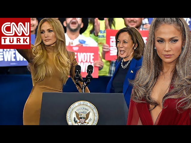 ⁣Jennifer Lopez, Kamala Harris İçin Oy İstedi! Trump'a İsyan Etti!