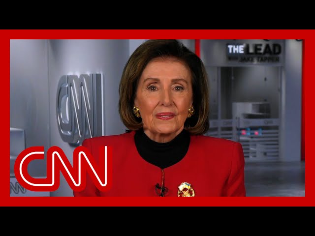 ⁣Nancy Pelosi reacts to Trump calling her part of the ‘enemy within’