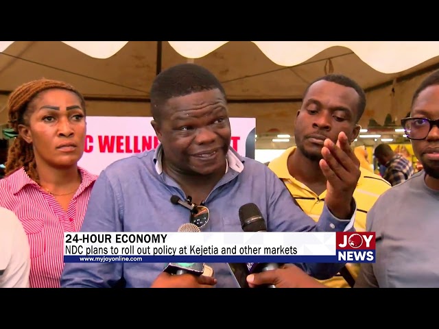 ⁣24-Hour Economy: NDC plans to roll out policy at Kejetia market and other markets.#ElectionHQ