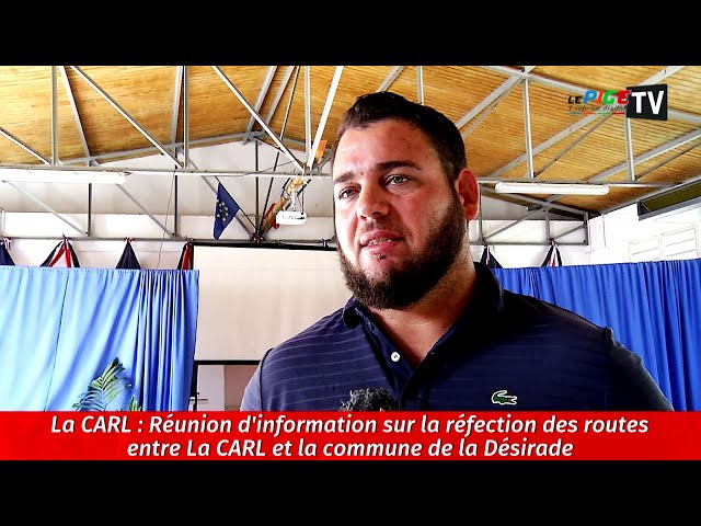 ⁣CARL : Réunion d'information sur la réfection des routes entre la CARL et la commune de la Dési