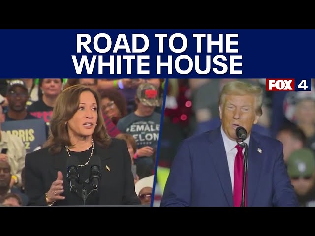 ⁣The path to victory for Donald Trump, Kamala Harris