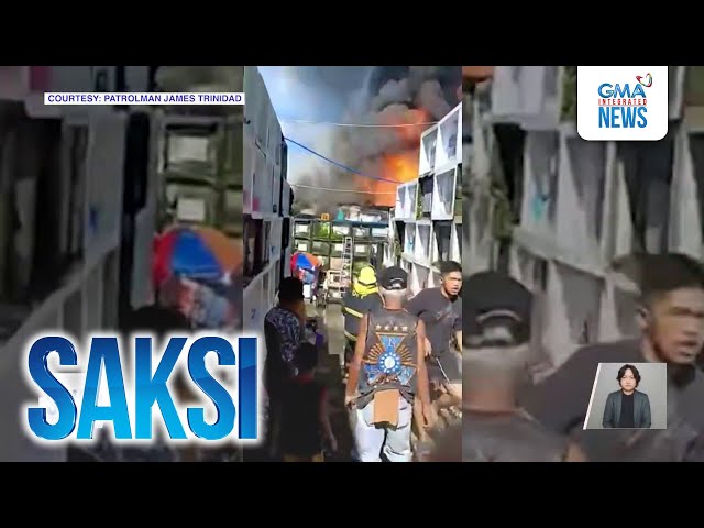 ⁣Sunog, sumiklab sa isang bahay na katabi ng Bagbag Cemetery | Saksi