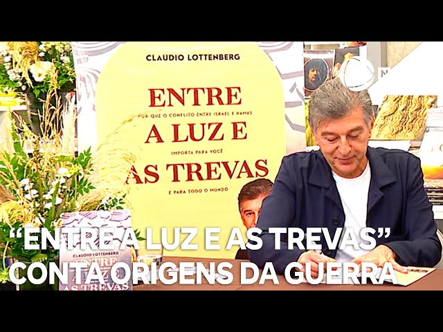 ⁣“Entre a luz e as trevas”: livro contextualiza origens da guerra entre Israel e Hamas