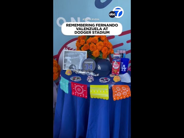 ⁣Remembering Fernando Valenzuela at Dodger Stadium