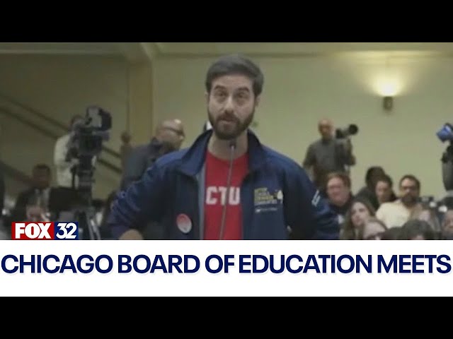 ⁣Chicago Board of Education holds first meeting after president’s resignation, public voices concerns