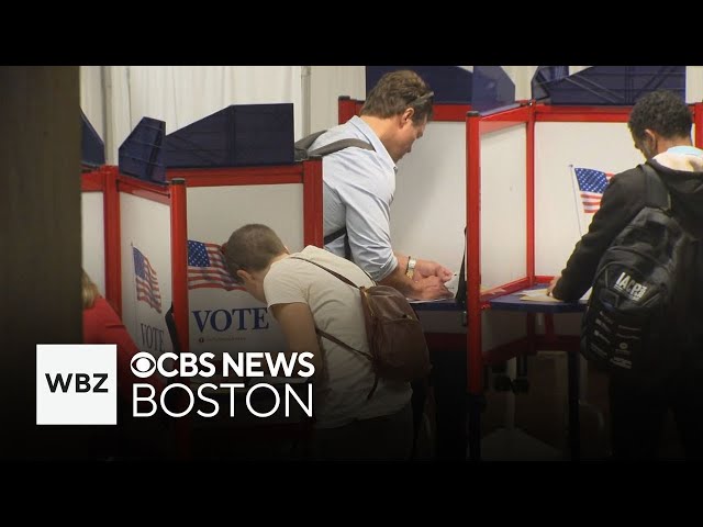 ⁣Big crowds on last day of early voting in Massachusetts