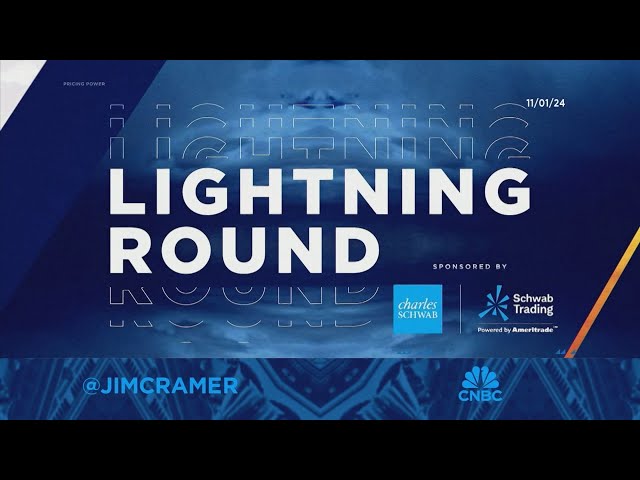 ⁣Lightning Round: Sharkninja's earnings will be 'shot' if Trump wins, says Jim Cramer