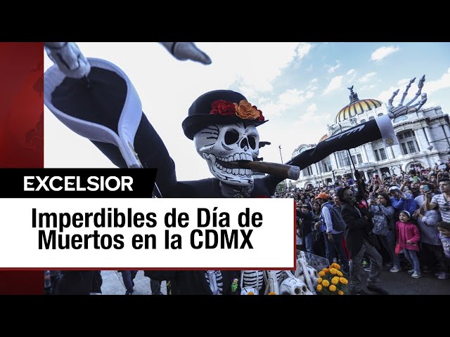 ⁣Descubre los mejores lugares para el Día de Muertos en la CDMX