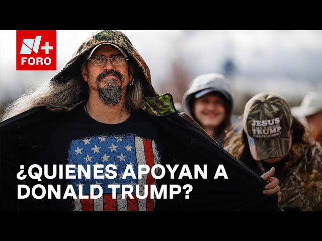 ⁣¿Quiénes son los electores que apoyan a Donald Trump? - Las Noticias