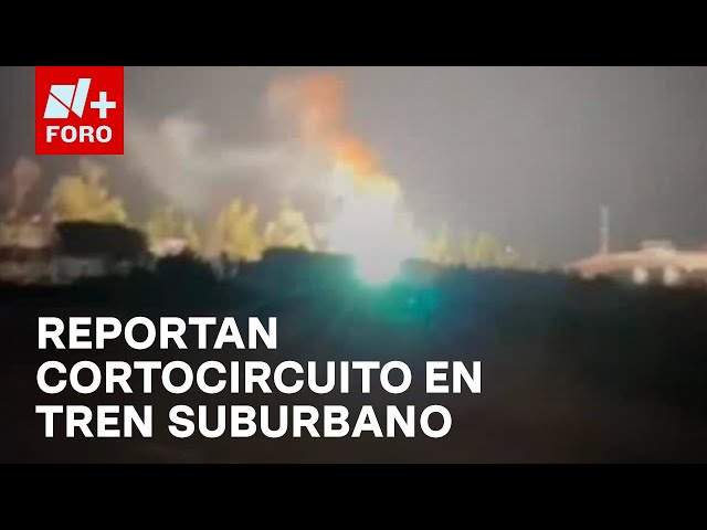 ⁣Reportan incidente en Tren Suburbano en Cuautitlán, Edomex, hoy, 1 noviembre del 2024 - En Una Hora