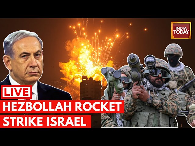 ⁣Israel Vs Hezbollah War LIVE: Hezbollah Launches Fiery Revenge Attack Against IDF & Israelis