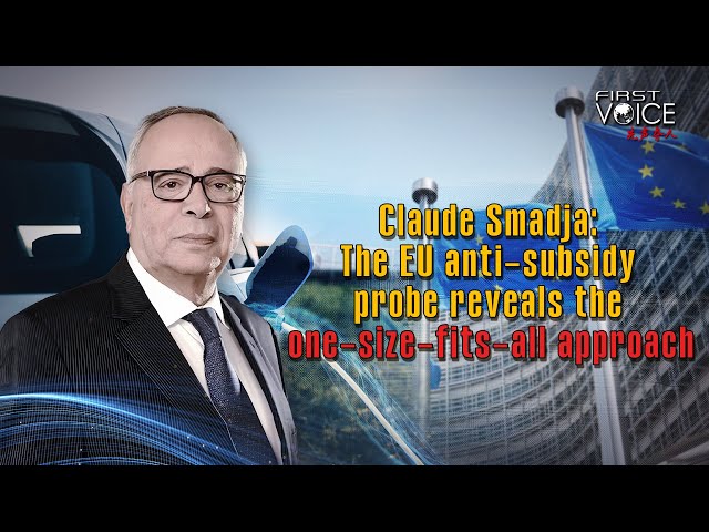 ⁣Claude Smadja: The EU anti-subsidy probe reveals the one-size-fits-all approach