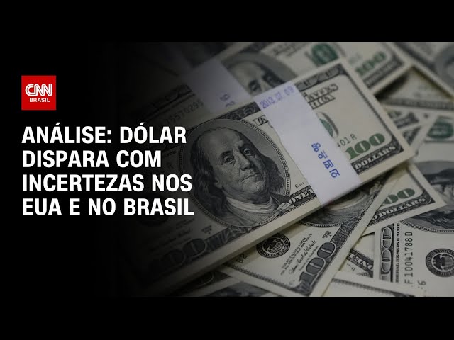 ⁣Análise: Dólar dispara com incertezas nos EUA e no Brasil | WW