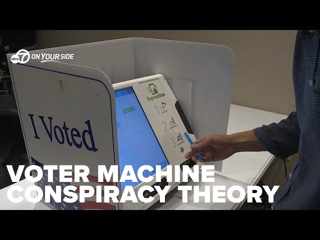 ⁣Voting Machine Conspiracy Theory