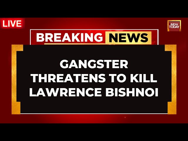 ⁣LIVE News: Threat To Lawrence Bishnoi | Gangster Threatens To Kill Lawrence Bishnoi | India Today