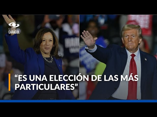 ⁣Elecciones en Estados Unidos: ad portas de los comicios sube el tono entre Harris y Trump