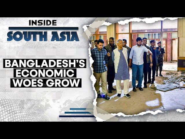 ⁣Can Muhammud Yunus Put Bangladesh's Economy Back on Track? | Inside South Asia | WION