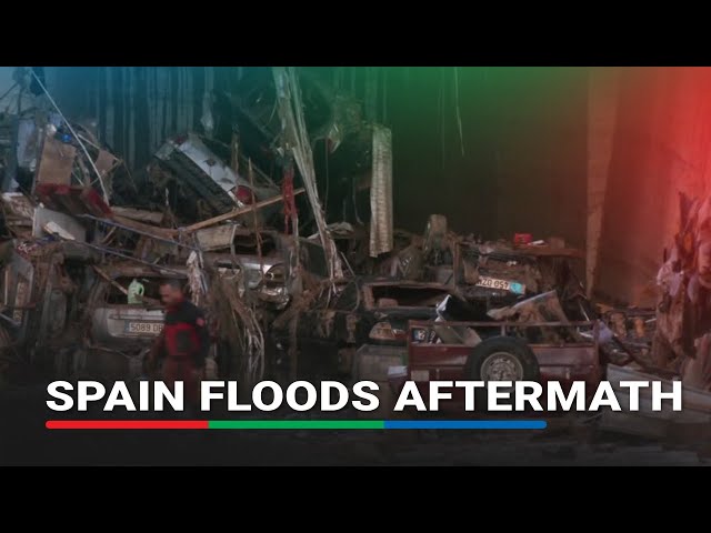 ⁣WATCH: Aftermath of deadly floods in Spain | ABS CBN News