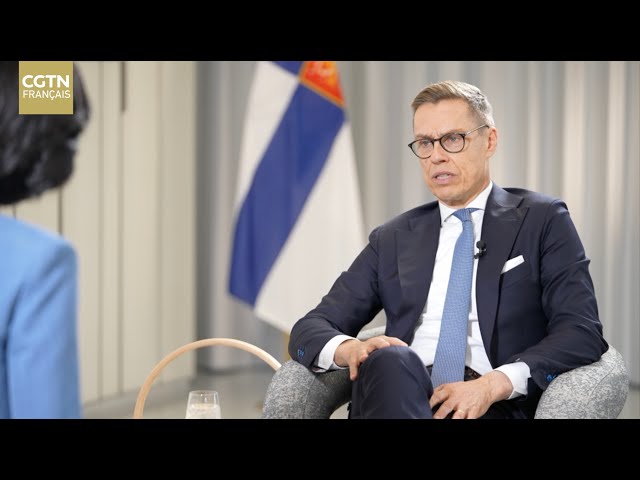 ⁣Interview exclusive avec le président finlandais Alexander Stubb