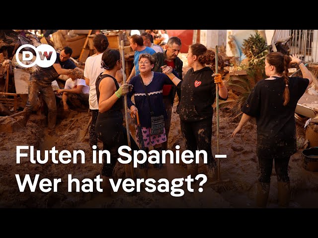 ⁣Die Zahl der Toten nach Starkregen in Spanien steigt | DW Nachrichten