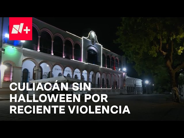 ⁣Culiacán, Sinaloa, sin grandes festejos de Halloween ante ola de violencia - En Punto