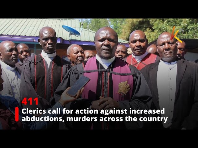 ⁣Clerics call for decisive action against increased abductions, and murders across the country