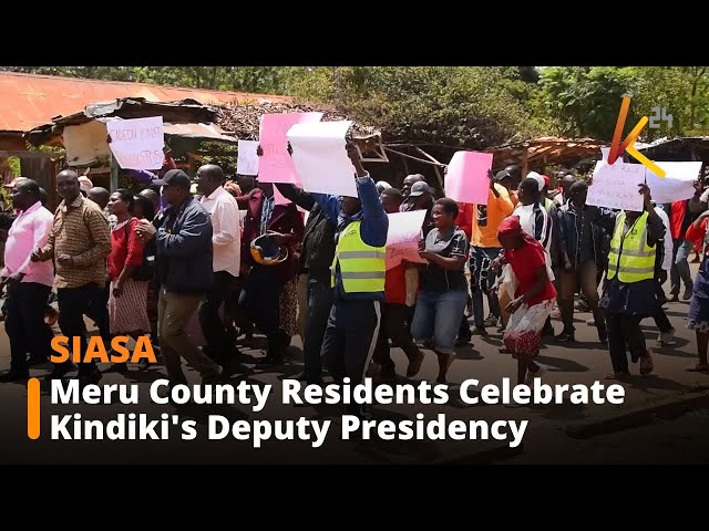 ⁣Meru County Residents Celebrate Kindiki's Deputy Presidency