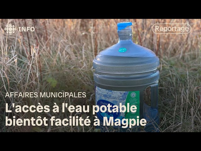 ⁣L'accès à l'eau potable bientôt facilité à Magpie