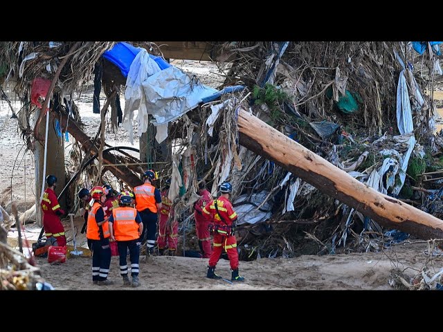 ⁣Live: Search and rescue operations underway in E Spain following flash floods