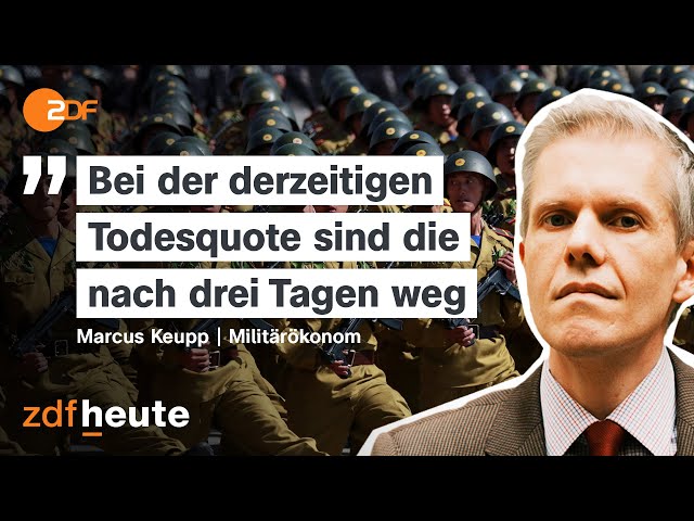 ⁣Nordkoreanische Soldaten: Gamechanger im Ukraine-Krieg? | ZDFheute live