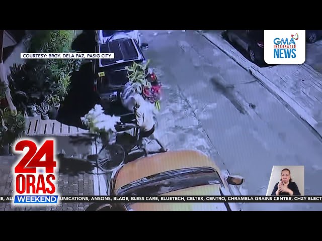 ⁣25-anyos na lalaki, arestado matapos magnakaw ng mga halaman | 24 Oras Weekend