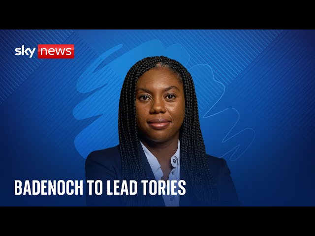 ⁣Kemi Badenoch elected new Conservative Party leader