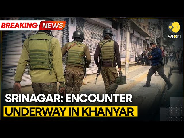 ⁣Jammu & Kashmir: Encounter Underway In Srinagar's Khanyar | 2 CRPF & 2 SOG Personnel In