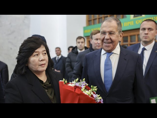 ⁣North Korea’s top diplomat holds talks in Moscow