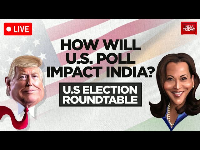 ⁣US Election Roundtable LIVE: How Will US Poll Impact India? | Trump Vs Harris |Rajdeep Sardesai LIVE