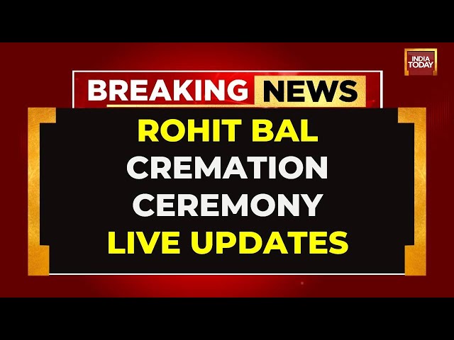 ⁣Rohit Bal Cremation Ceremony LIVE: Rohit's Last Rites Begin | LIVE From Delhi's Lodhi Crem