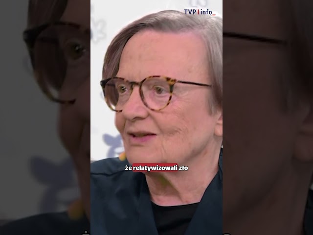 ⁣Agnieszka Holland: irytowali mnie symetryści #polityka #polska #news #shorts