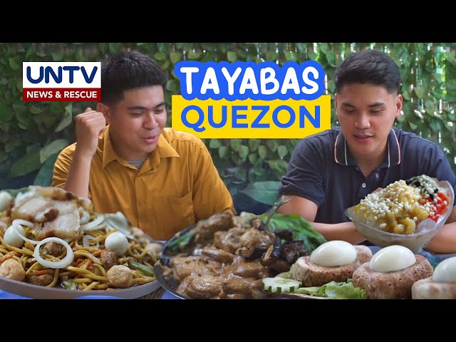 ⁣Masasarap na Filipino dish at merienda, matitikman sa isang kainan sa Tayabas, Quezon | Food Trip